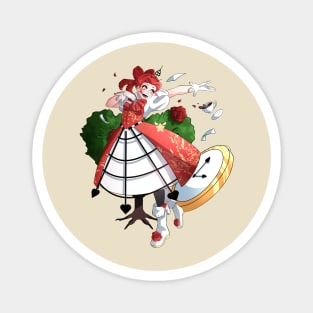 Queen of hearts Magnet